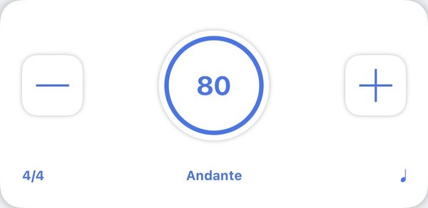 Flash metronome